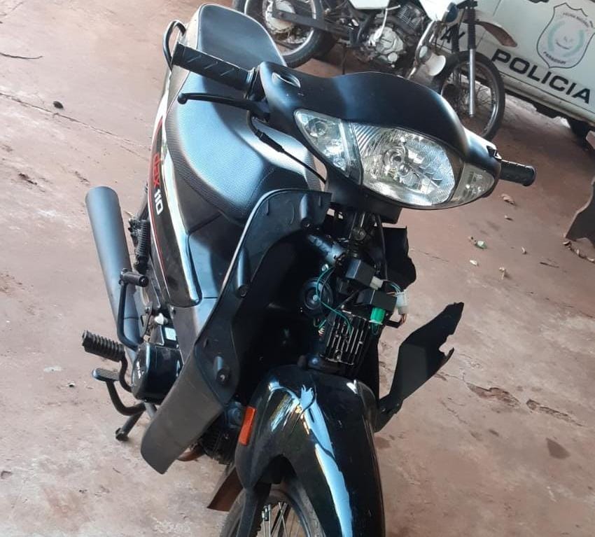 Aprehenden a ciudadano brasileño tras haber hurtado una motocicleta