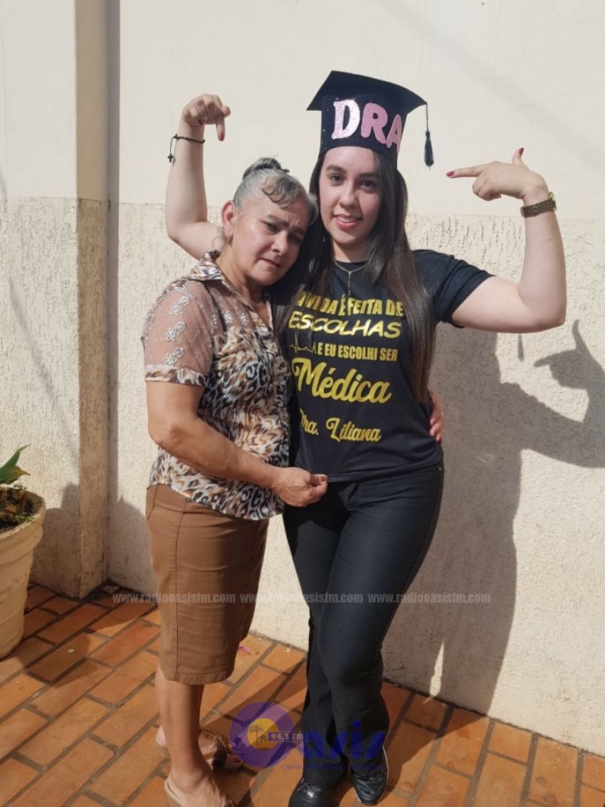 Gracias a la torta a mil, hoy es médica