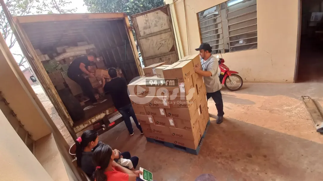  XIII Región Sanitaria recibió cargamento de medicamentos