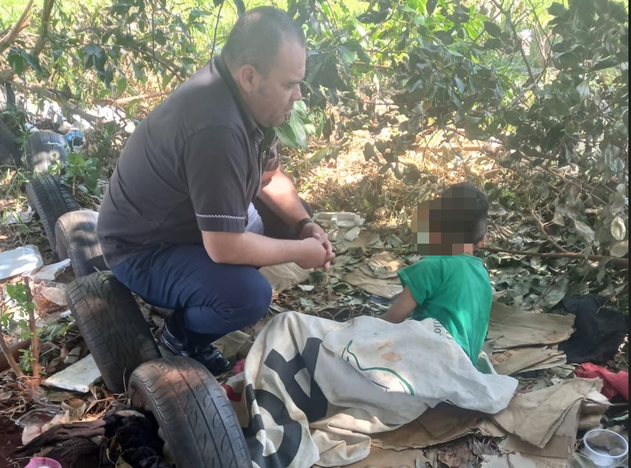 CODENI actúa de oficio y niño de nueve años regresa con familiares