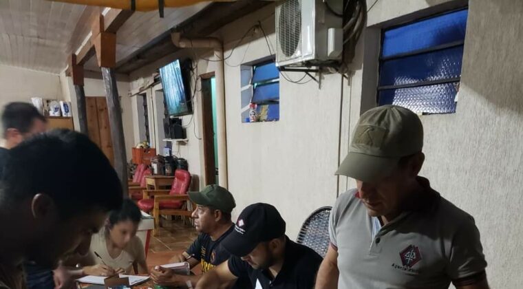 Caen dos hombres con 11 kilos de cocaína en Amambay