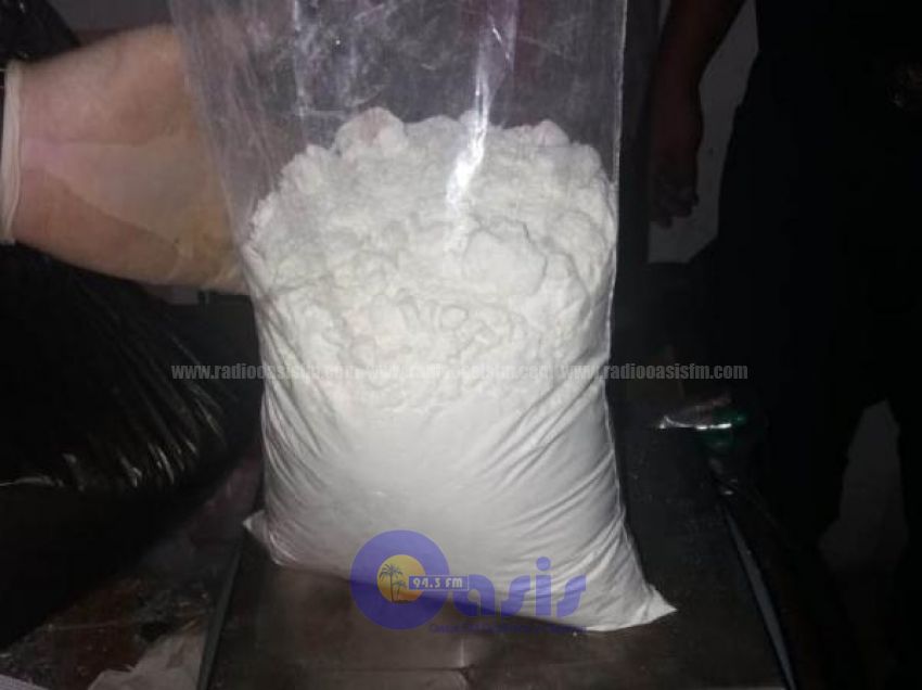Pretendían enviar casi 8 kilos de cocaína en un motor al mercado chino
