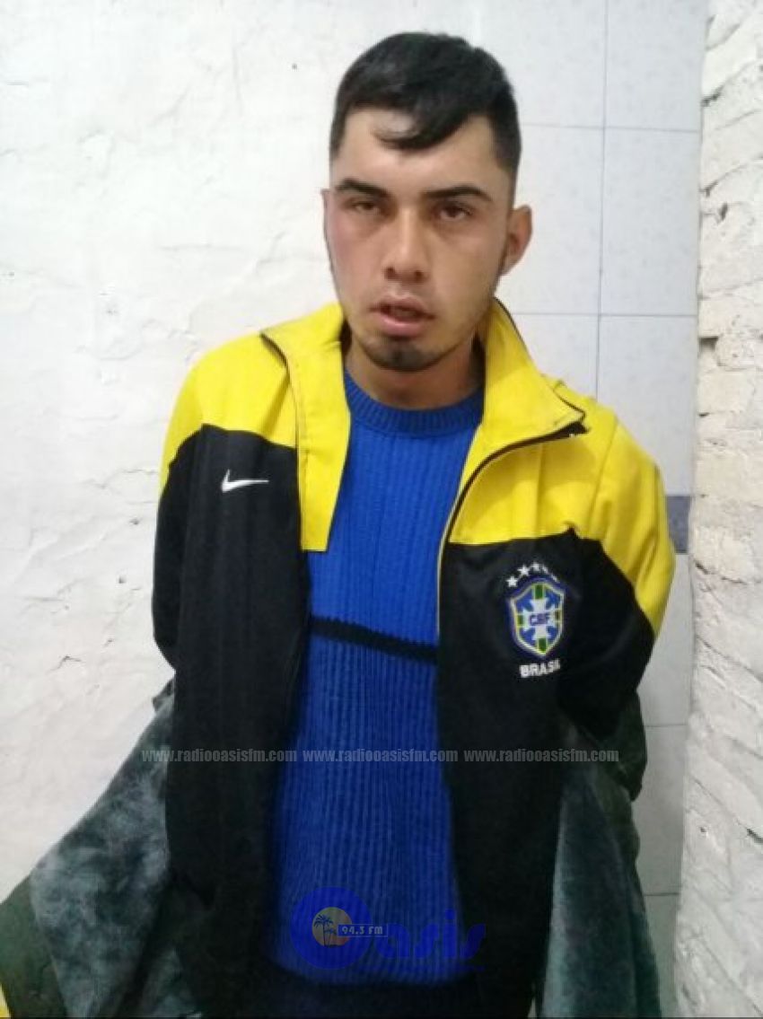 Supuesto motochorro hiere a dos policías antes de ser detenido