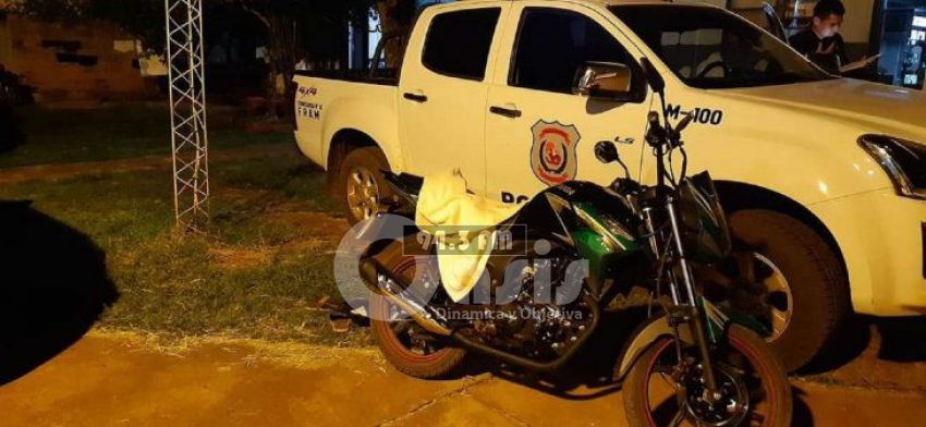 Bebé fallece al caer del brazo de uno de sus padres que iban en moto