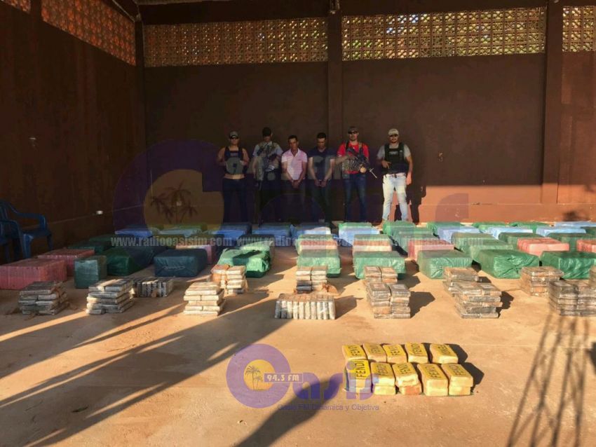 Cae más de dos Toneladas de cocaína En Zona De Yvy Yau