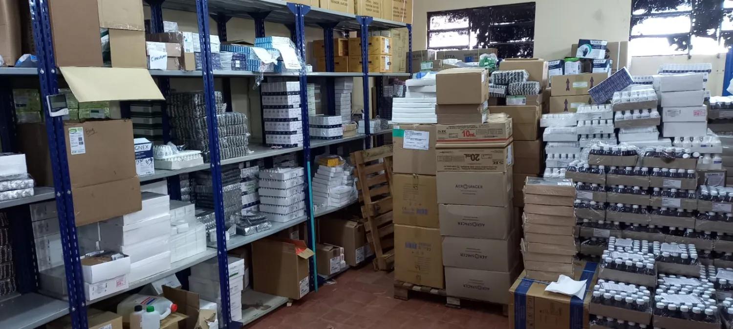Refuerzan abastecimiento de hospitales y servicios de salud del Amambay