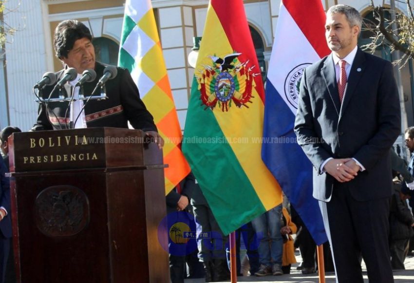 "Una guerra estpida", le dice Evo a Marito