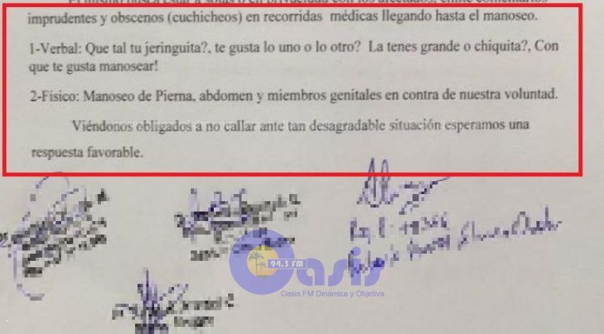 Denuncian acoso a médicos