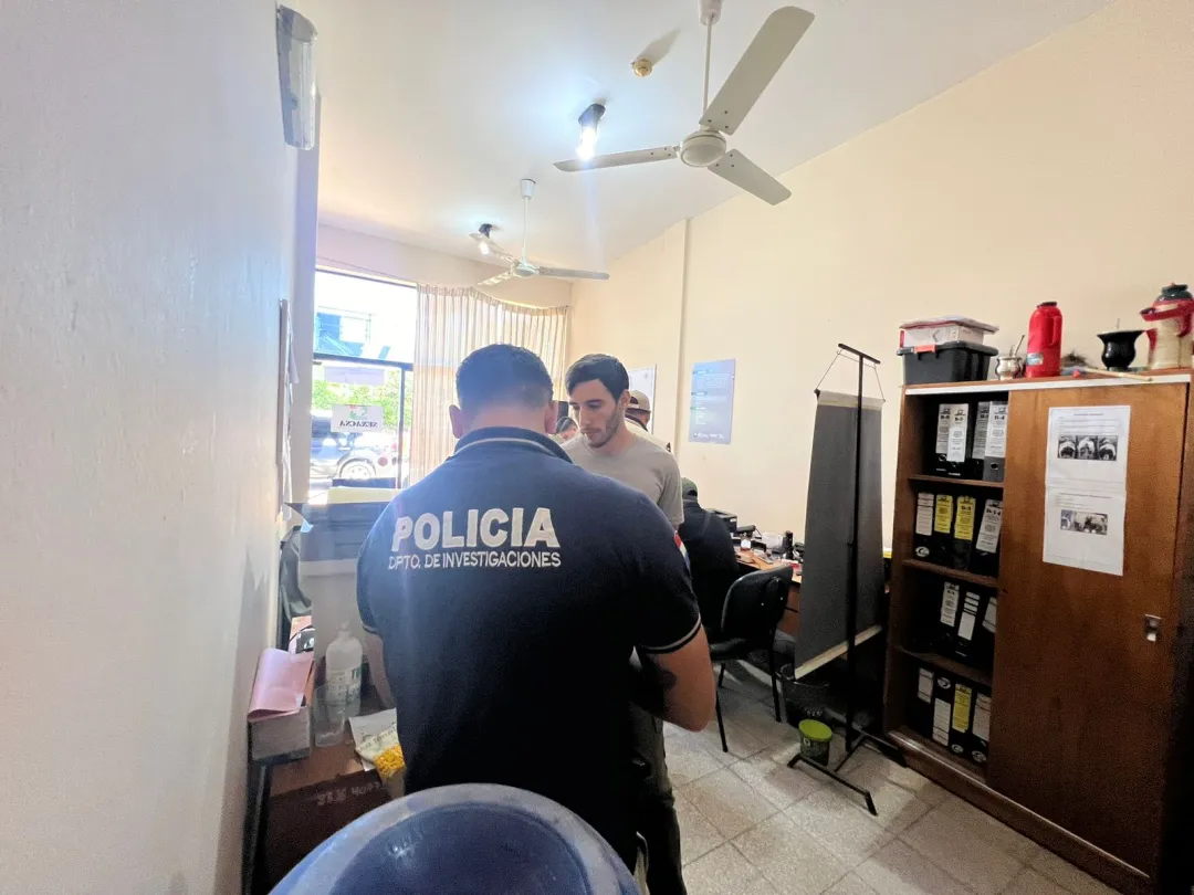 Oficinas del SENACSA y del COLCAT ubicadas en Cruce Bella Vista fueron allanadas por caso de abigeo