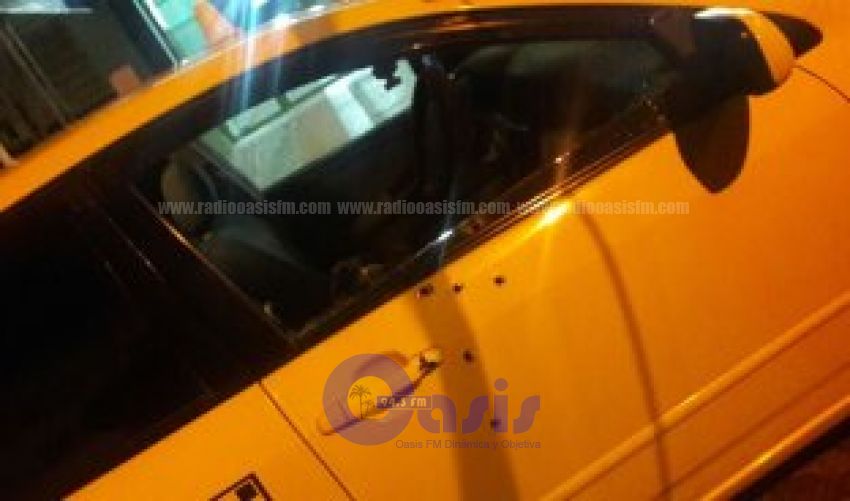 Taxista y barrabrava quedan heridos tras recibir disparos de arma de fuego