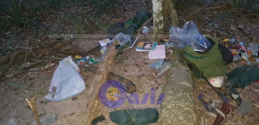 Hallan panfletos del Ejército del Mariscal López en campamento