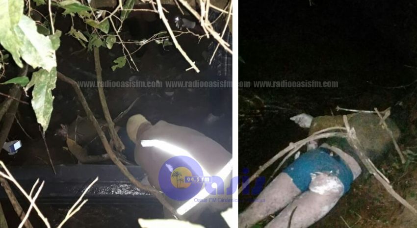 Hallan cadáver  en estado de putrefacción en zona de Bado