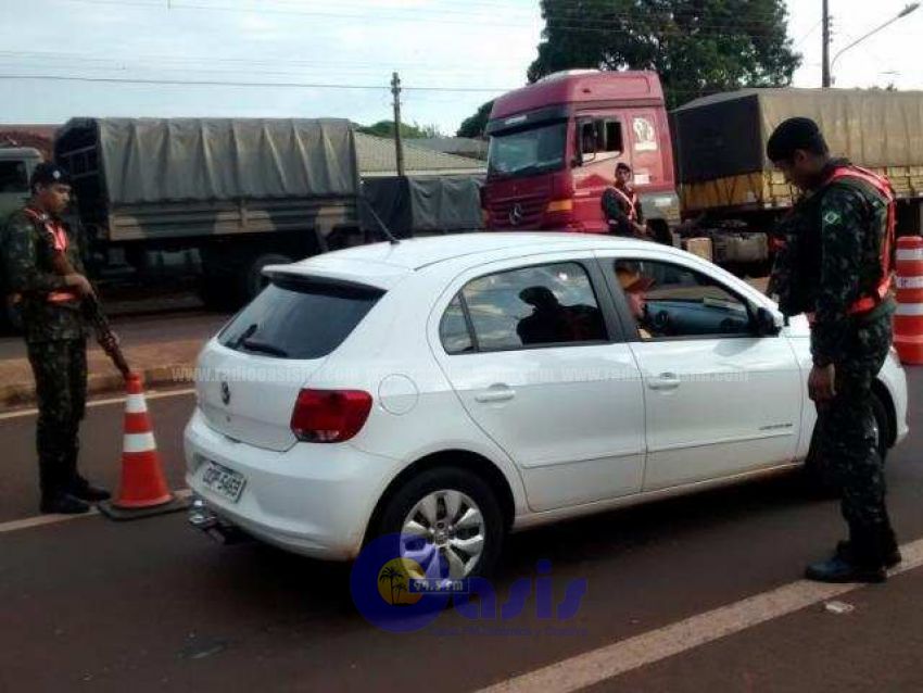 Ejército brasileño inició operativo de control en las fronteras con Paraguay
