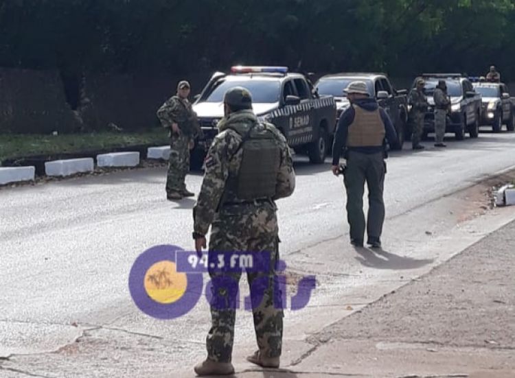 Senad inició operativo Soberania en Pedro Juan