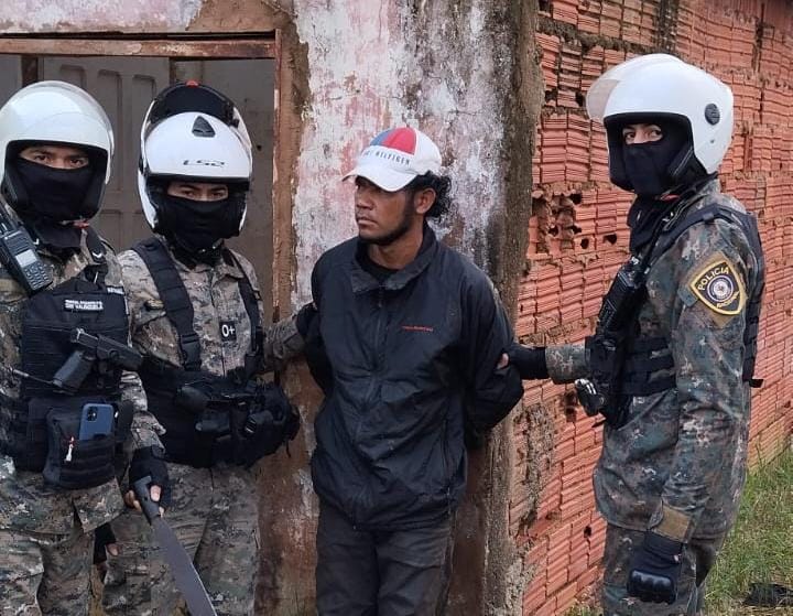 Grupo Puma detiene al supuesto malviviente que ingresó a la vivienda de un fiscal