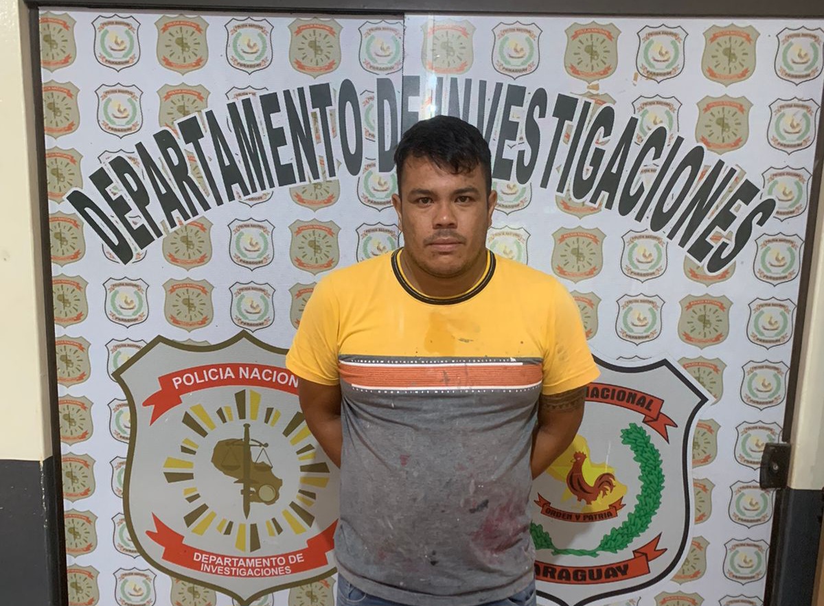 Detienen a supuesto autor de homicidio de guardia cárcel. El crimen ocurrió en Pedro Juan