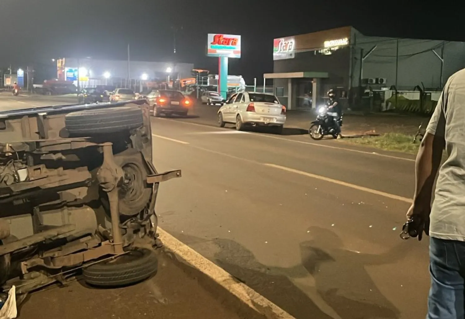 Accidente fatal en Ponta Porã deja un padre muerto y su hijo herido