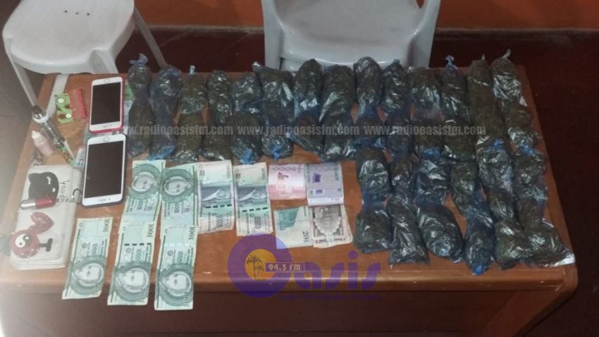 Detenidos por poseer droga