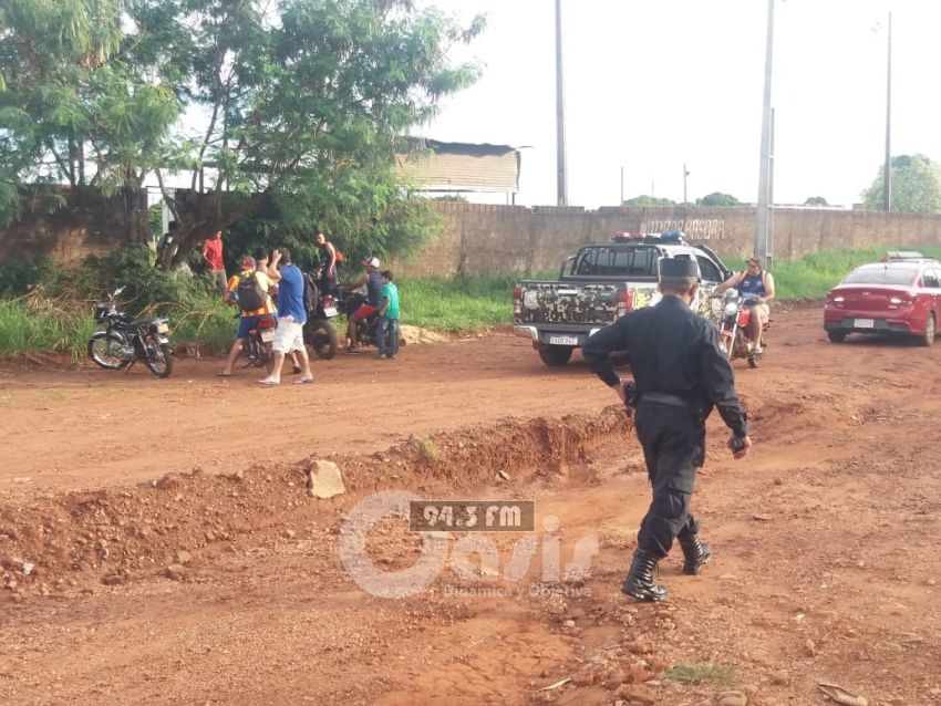 OPERATIVO DESPEJE REALIZADO POR LA POLICÍA EN AMAMBAY