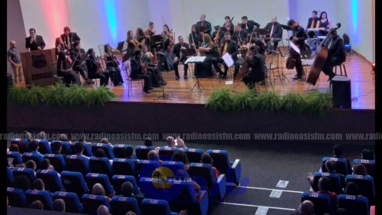 Numeroso público asistió al Concierto de Primavera en Pedro Juan