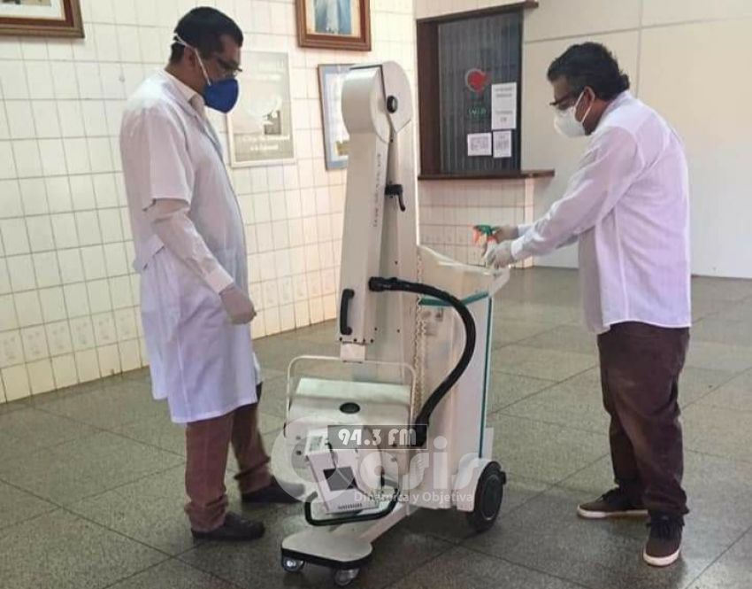 Hospital de Pedro Juan recibió equipo de Rayos X portátil