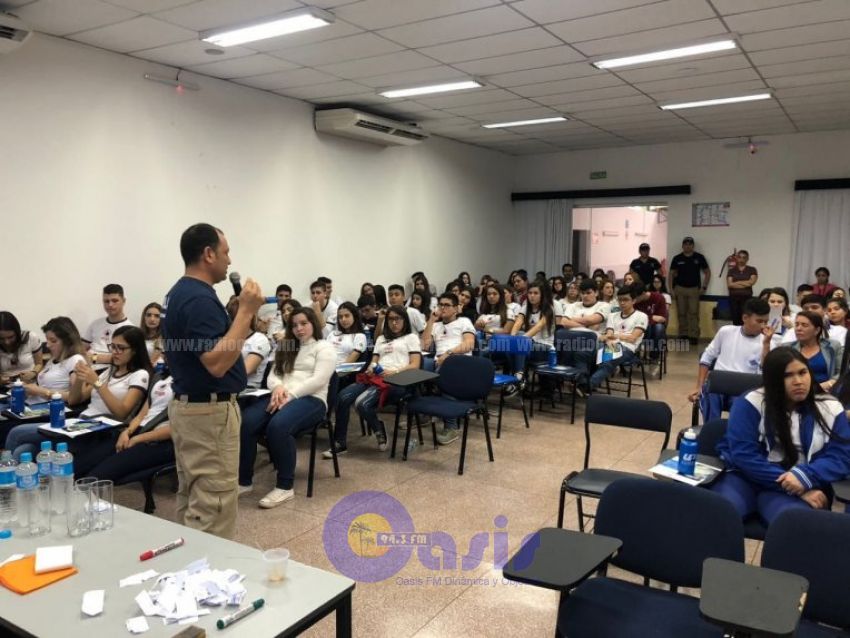 Organizan charla para evitar consumo de drogas en Pedro Juan