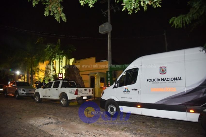 Millonario asalto a un motel de Mariano Roque Alonso
