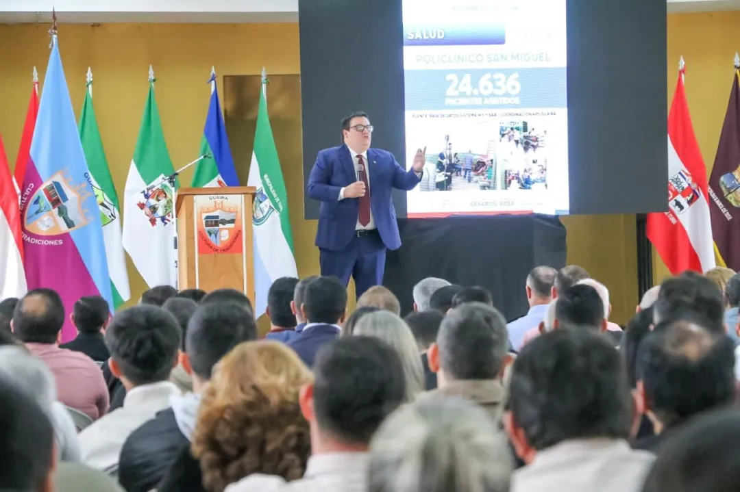 Gobernador de Guairá destaca paz y transparencia en su segundo año de gestión