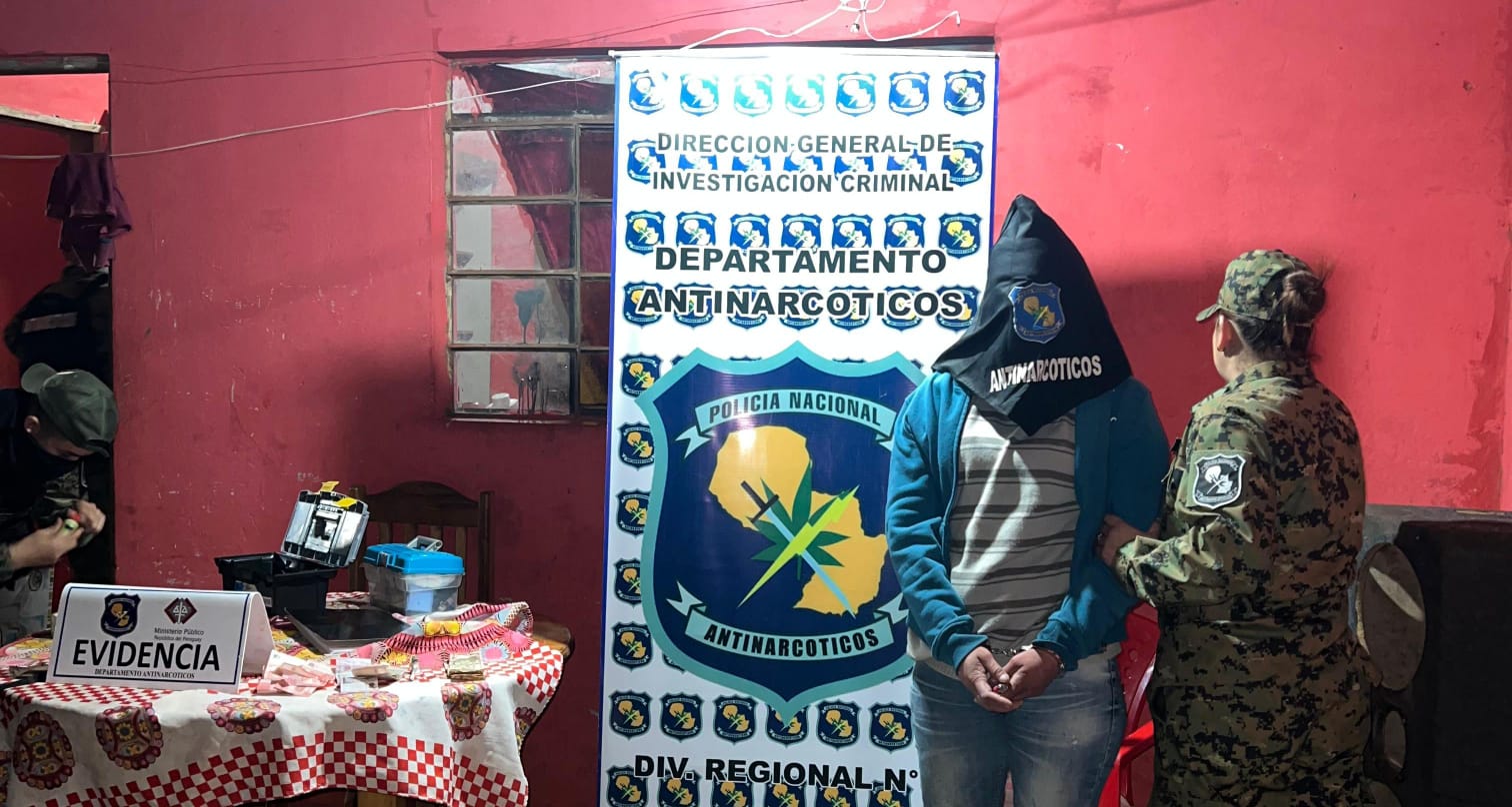 Con porciones de crack en su poder fue detenido una joven de 21 años