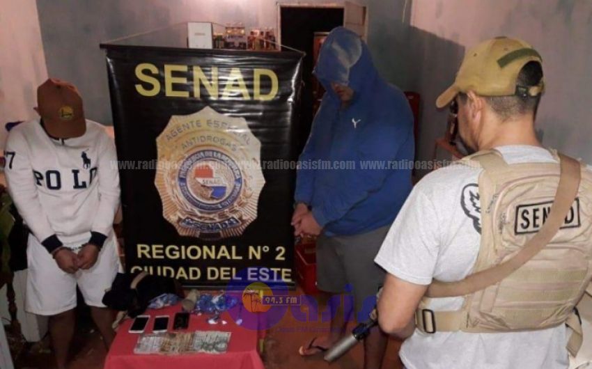 Caen microtraficantes en Ciudad del Este