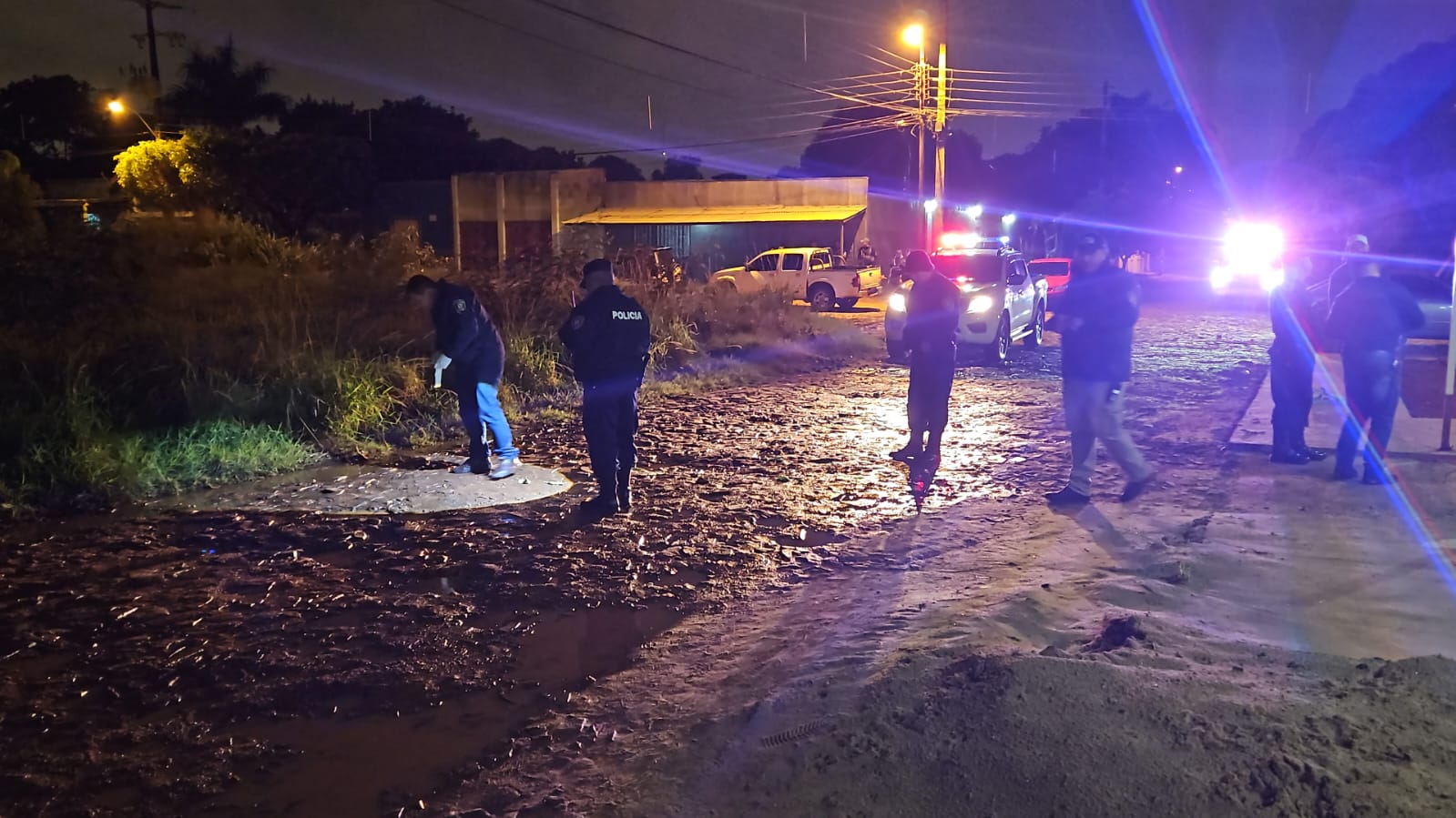 Vivienda fue blanco de decenas de disparos de arma de fuego