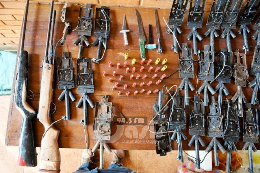 Hallan equipos de caza furtiva en áreas protegidas de Itaipú