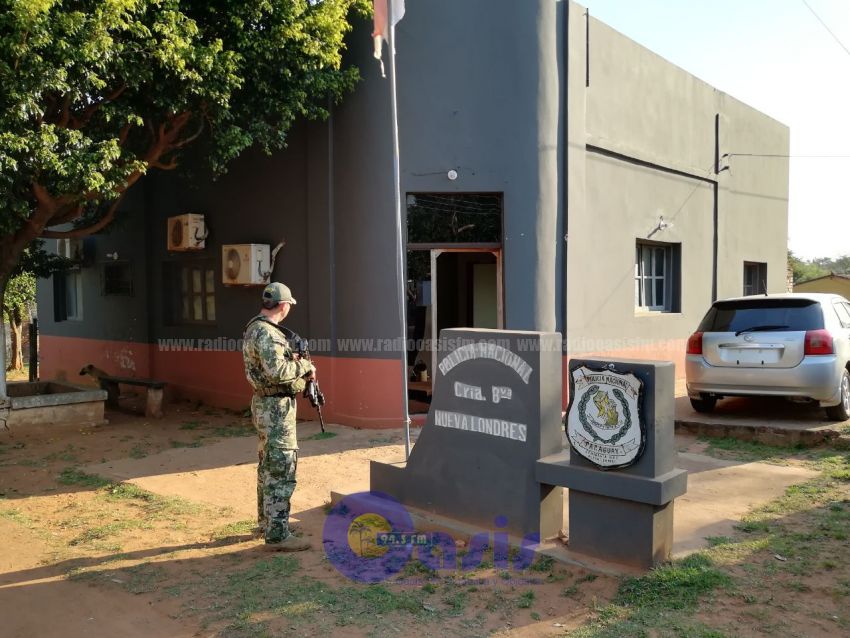 Agentes de la Senad allanan comisaría