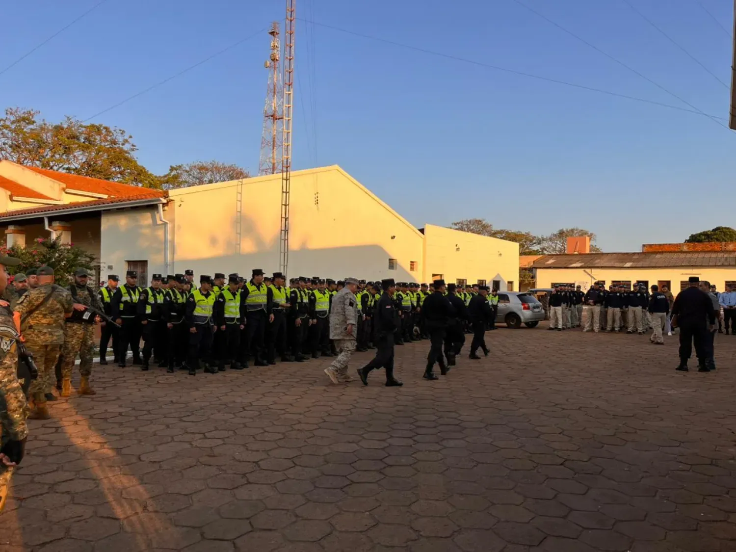 Operativo especial en Pedro Juan Caballero durante el Black Friday Frontera