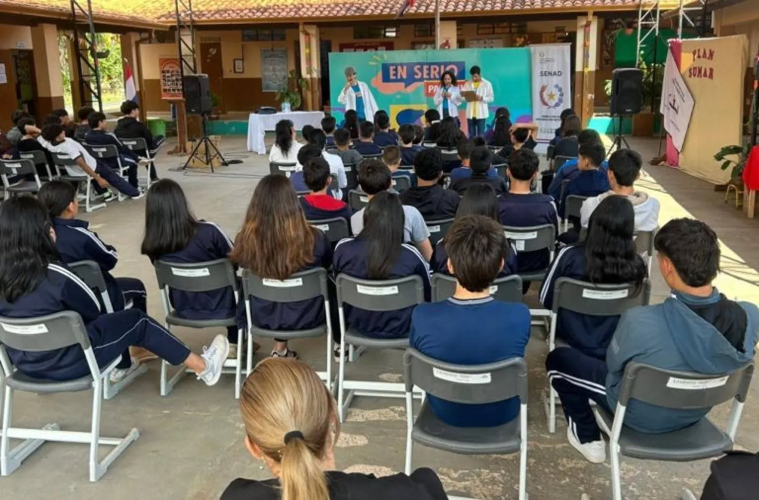 Ante inicio de clases, Senad refuerza prevención y protección de la comunidad educativa en Paraguay