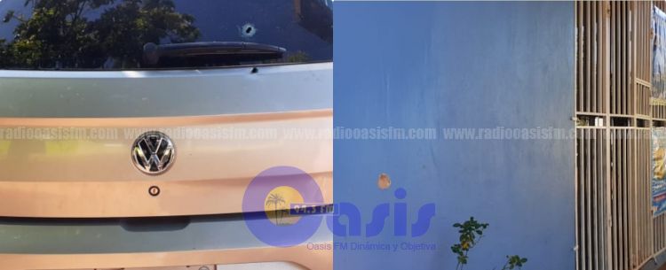 Atacaron a tiros vivienda de Policía en Pedro Juan
