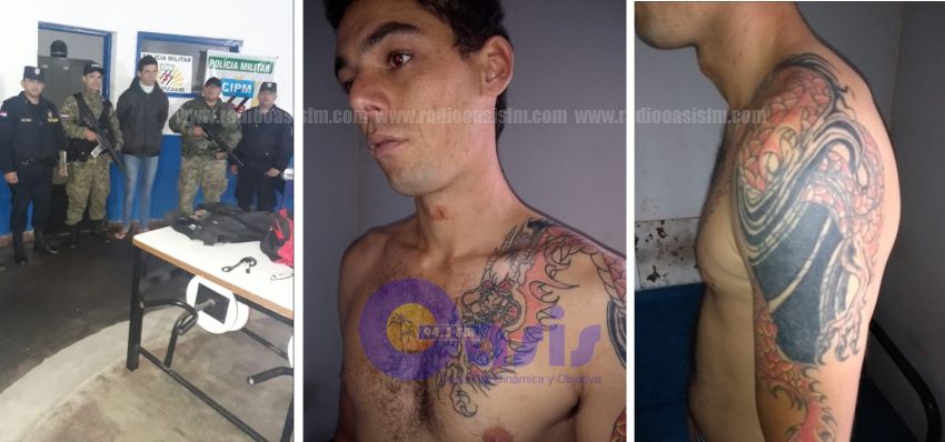 Peligroso basileño del PCC fue detenido en Capitán Bado