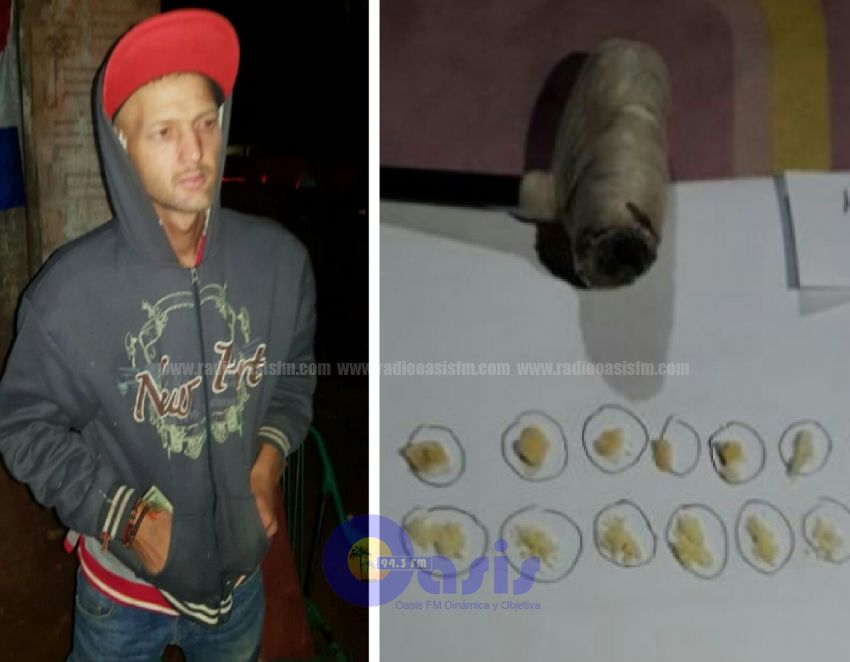 Antinarcoticos Incautan docis de "crack " en el barrio San Gerardo