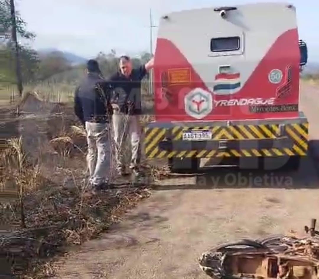 Exigen Gs. 50 millones a la Empresa Yrendague S.A, Caudales tras accidente rutero