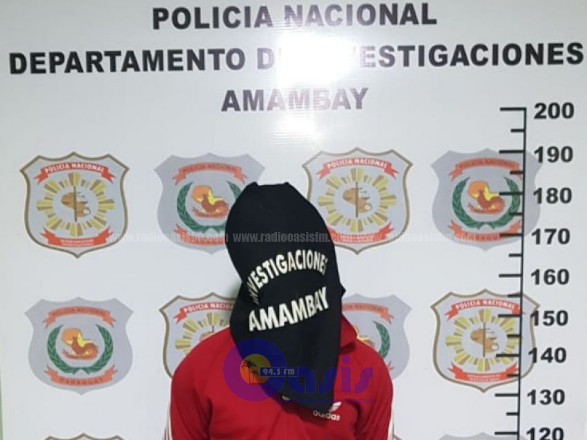 Detienen a supuesto autor de homicidio en Pedro Juan