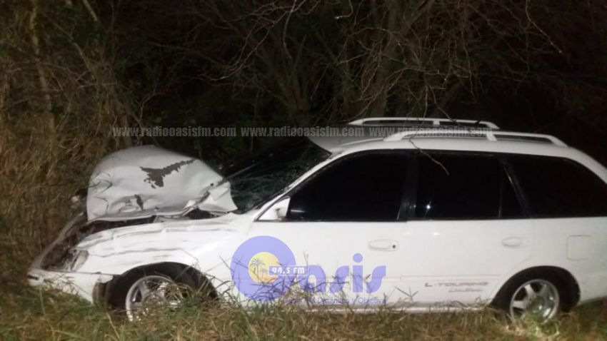 Obispo de Concepción y Amambay , salió ileso tras accidente en Transchaco
