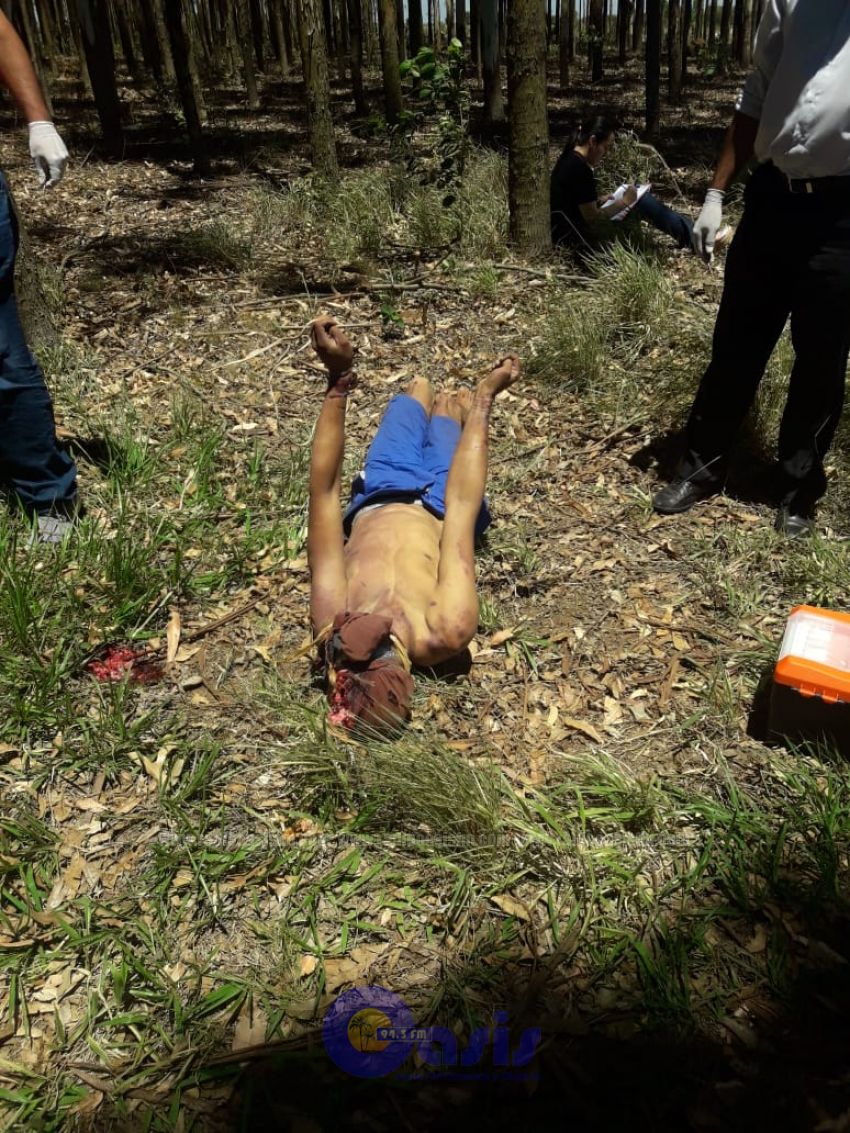 Hallan un cuerpo con 15 balazos en Zanja Pyta