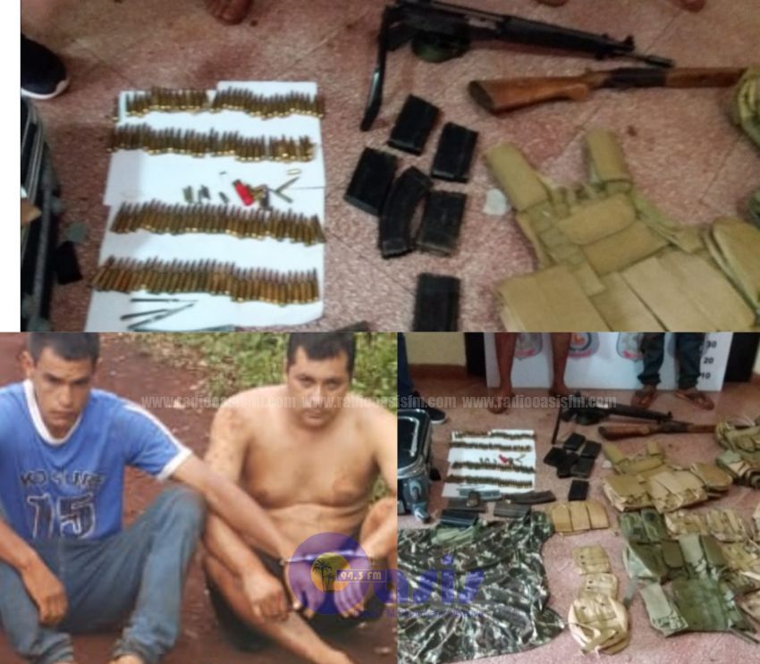 Policía detiene a supuesto sicarios del triple homicidio ocurrido en Zanja Pyta