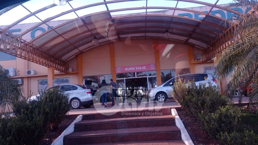 Terminal de ómnibus sin movimiento tras paró