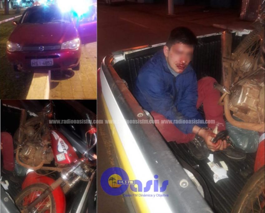 Menor fue perseguido y garroteado luego de robar un automóvil en Ponta PorÍ£