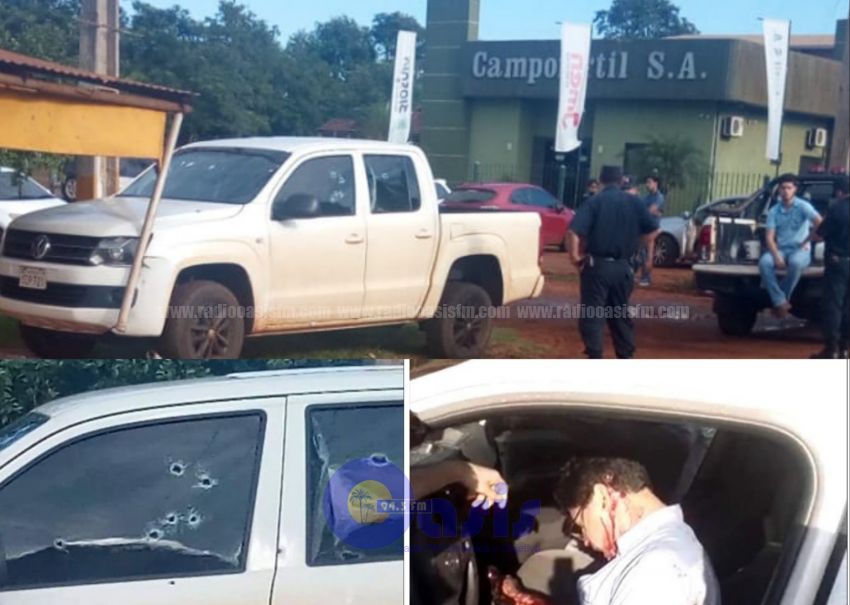Sicarios matan a balazos a un ingeniero agrónomo