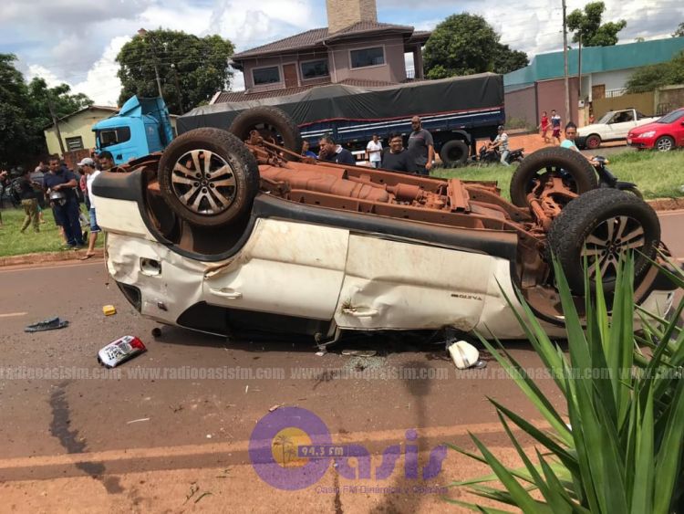 Menor en estado etílico sufre grave accidente en Pedro Juan