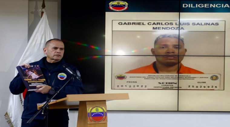 “Agarré 8.000 dólares” por el asesinato de Pecci, dice venezolano capturado