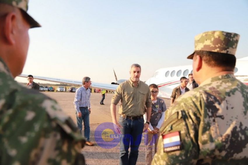 Mario Abdo anuncia que visitará cuarteles cada vez que viaje al interior