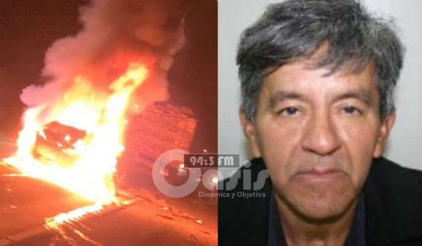 Pedrojuanino fallece calcinado tras chocar con un camión en Guayaibí